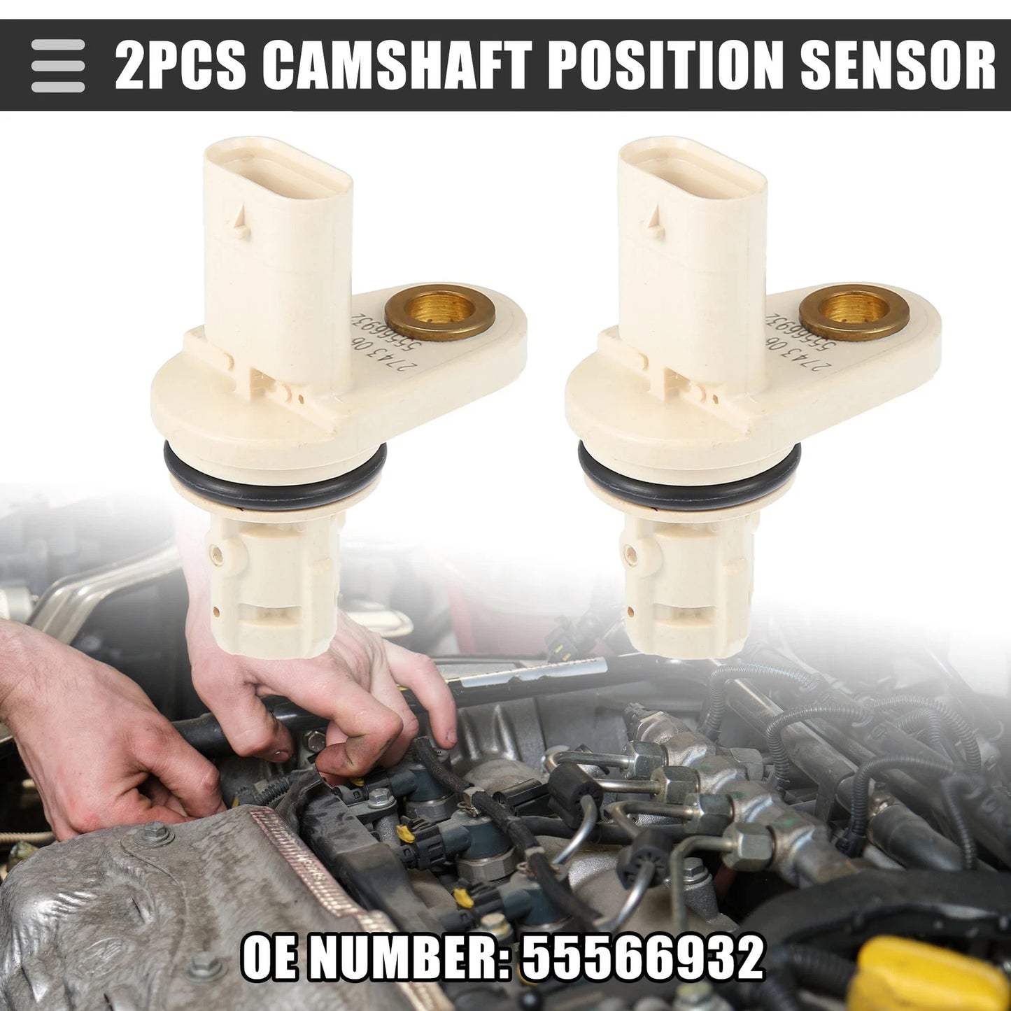 Camshaft Position Sensor for Buick Encore (2013-2021) White