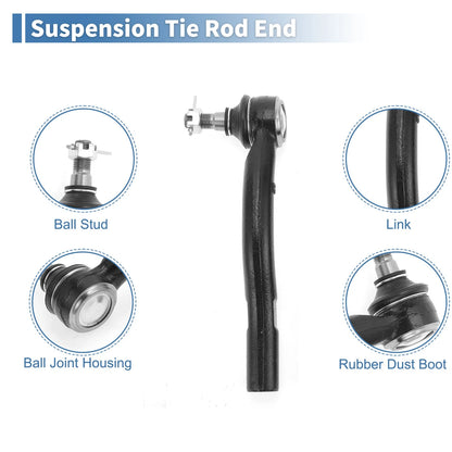 4pcs Tie Rod Ends for Toyota Solara (2004-2008)