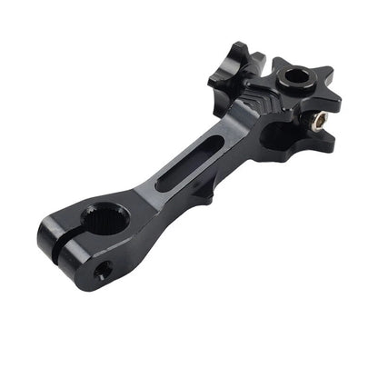 Black Aluminum Motorcycle Rear Brake & Clutch Levers for Dirt Bike