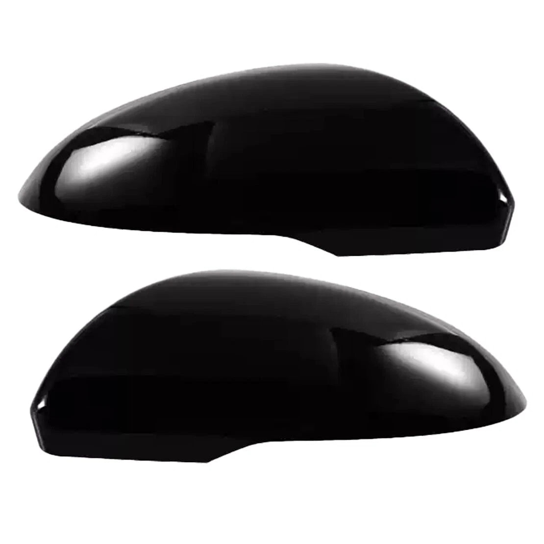 Black 1 Pair Rear View Mirror Cover Caps for Kia Optima K5 (2016-2020)