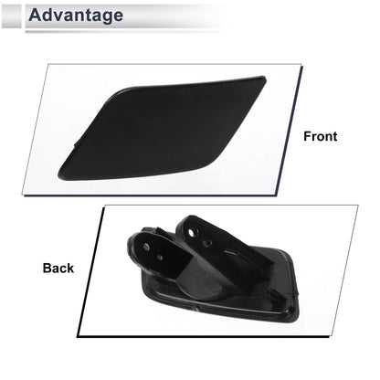 Front Left Headlight Washer Nozzle Cover for BMW 335i GT (2012-2019)