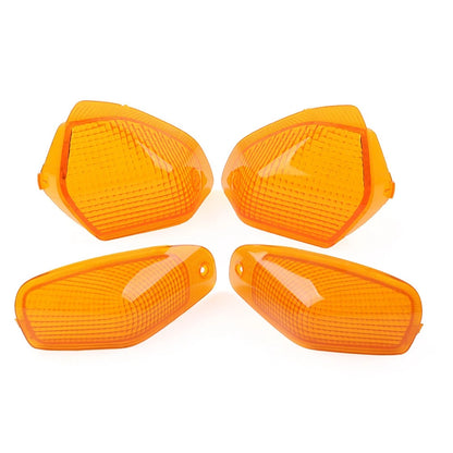 Front Rear Turn Signal Lens for KAWASAKI ZZR400 ZZR600 (1993-2008) Amber
