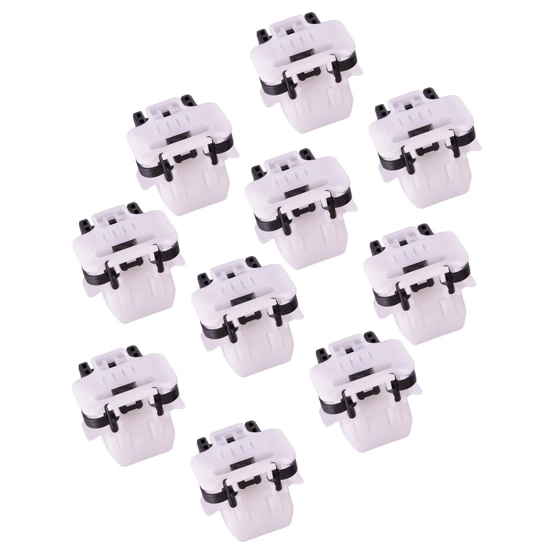 10 x Nylon Rear Seat Buckle Clips for Honda Acura