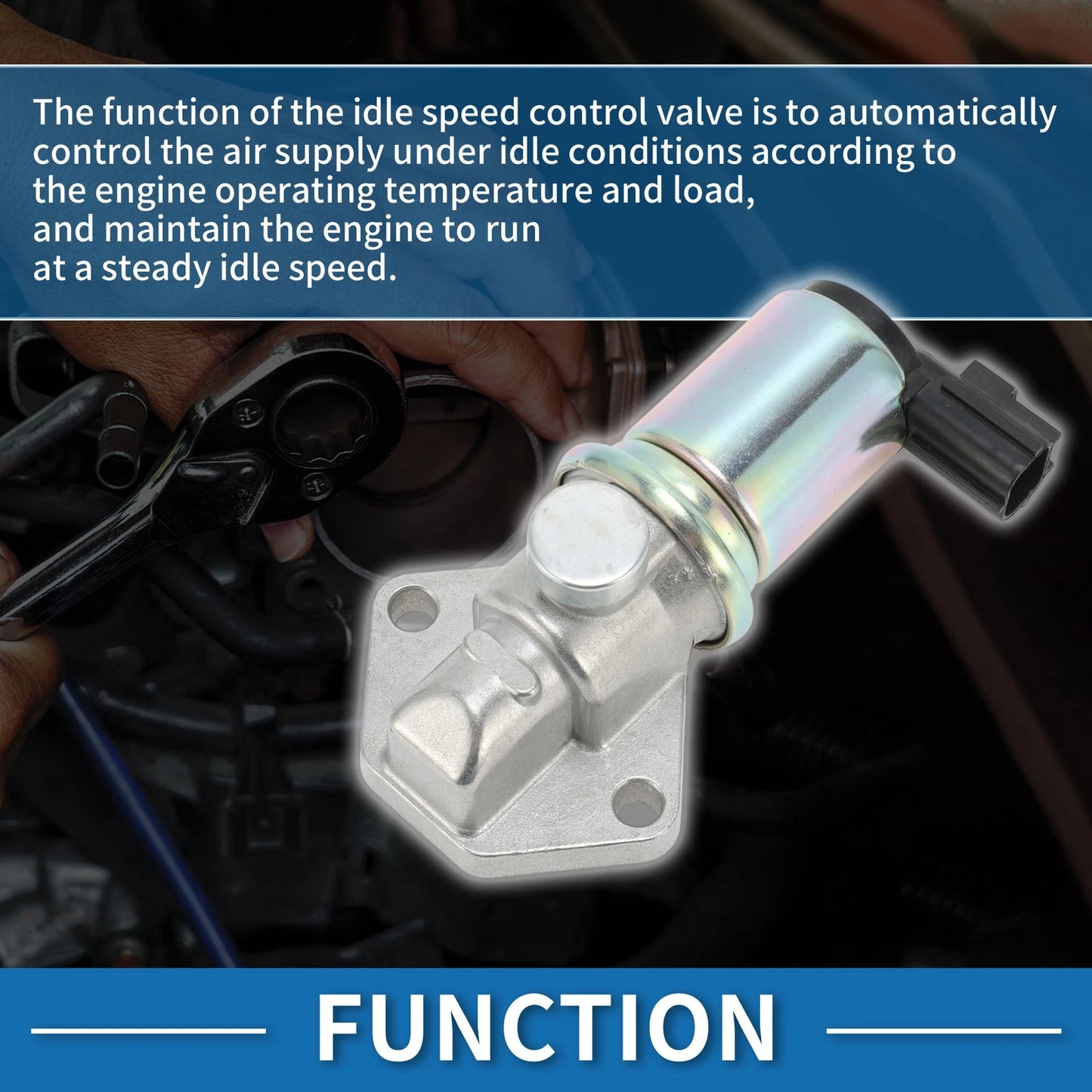 Idle Air Control Valve for Ford Escort (1990-1996)