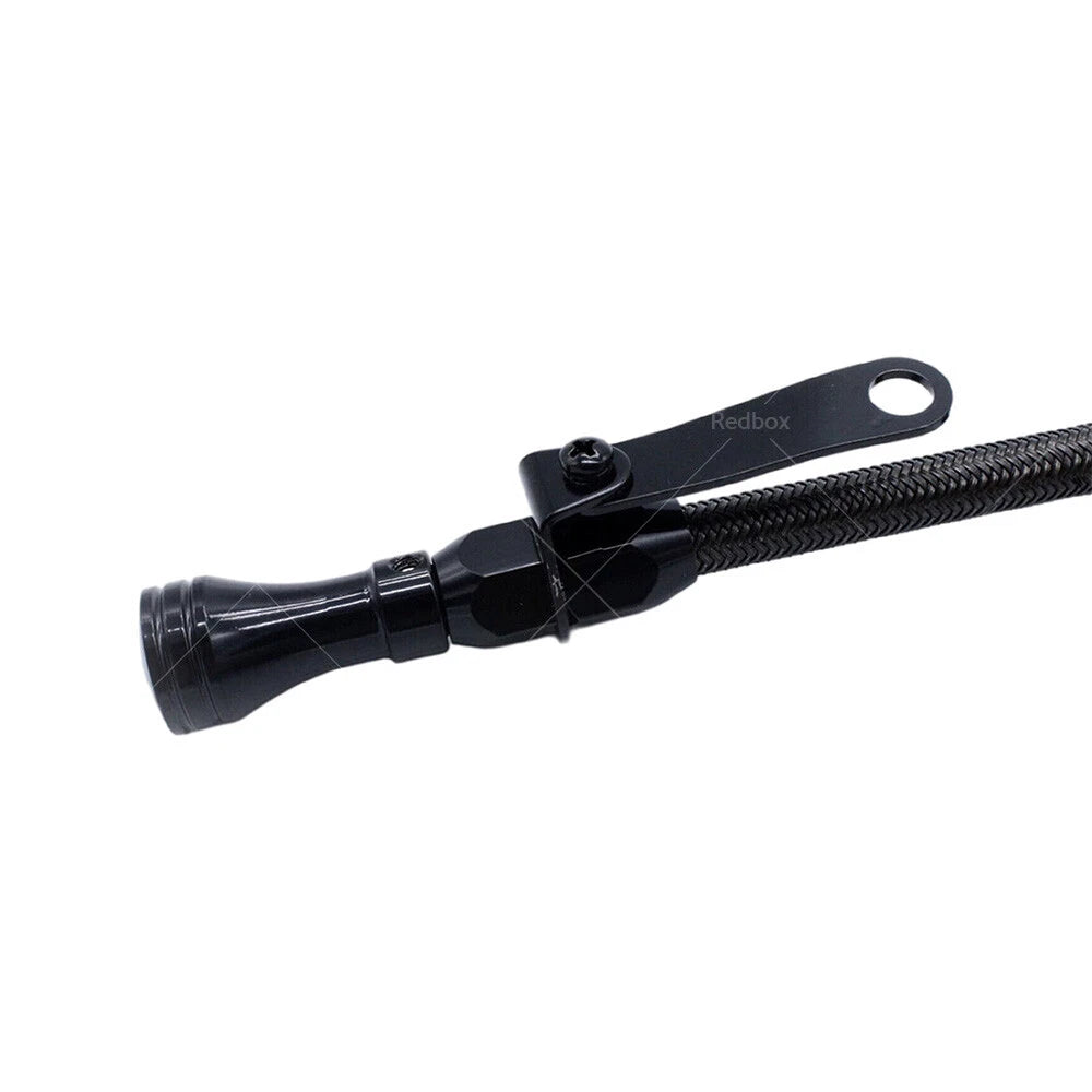 Black Braided Stainless Engine Oil Dip Stick for Holden Commodore (1997-2006)