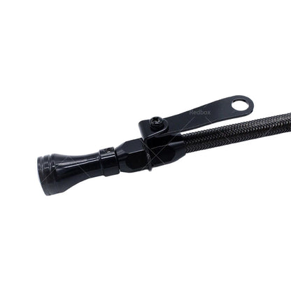 Black Braided Stainless Engine Oil Dip Stick for Holden Commodore (1997-2006)