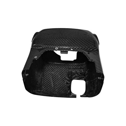 Carbon Fiber Steering Wheel Base Cover for SUBARU BRZ, TOYOTA GR86 (13-21)