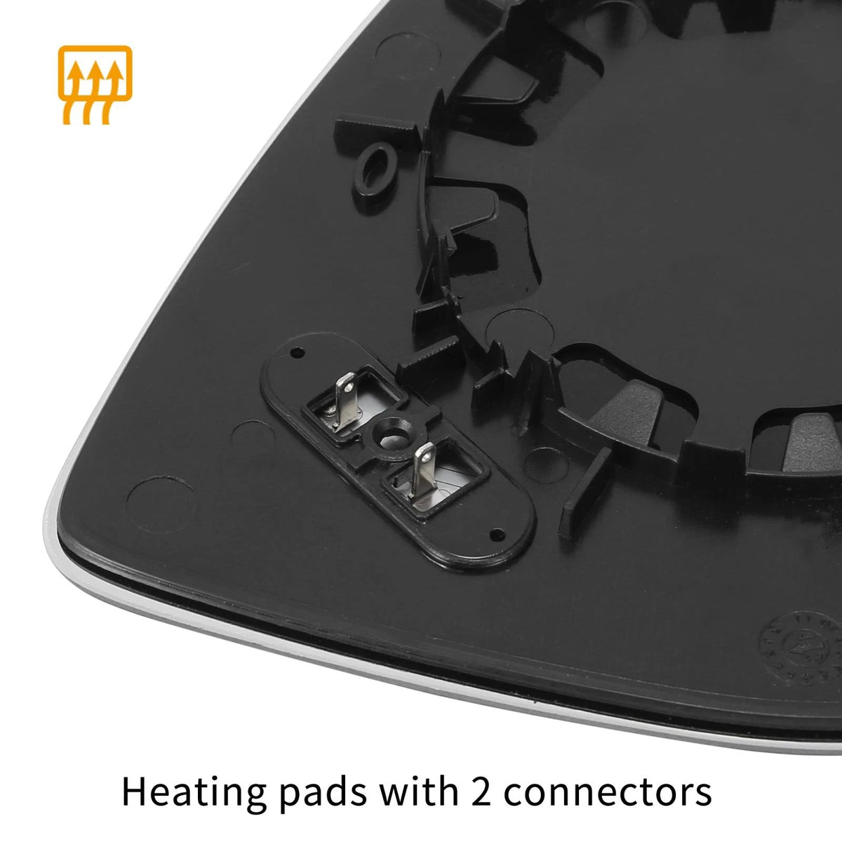 Heated Rearview Mirror Glass Pair for BMW X3 X4 X5 (2011-2023)