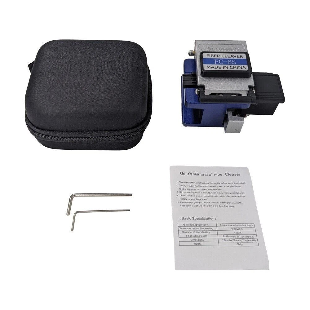 FC-6S Fiber Cleaver for High Precision Cold Splicing Optical Cable