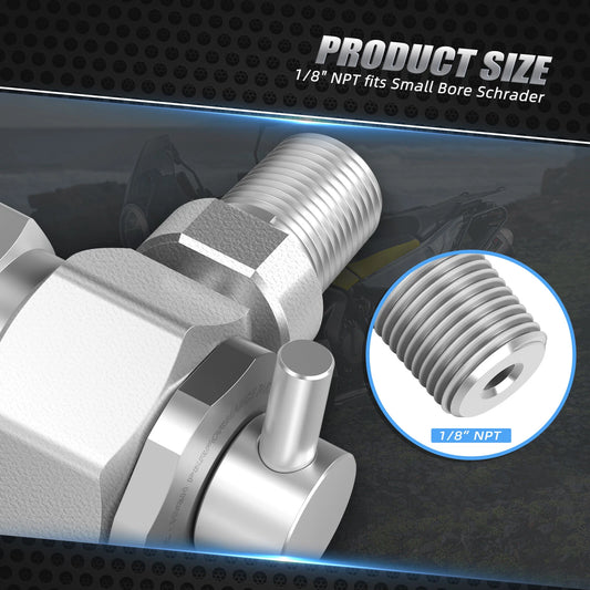 1/8" NPT High Pressure Strut Coupler for NICECNC (2023)