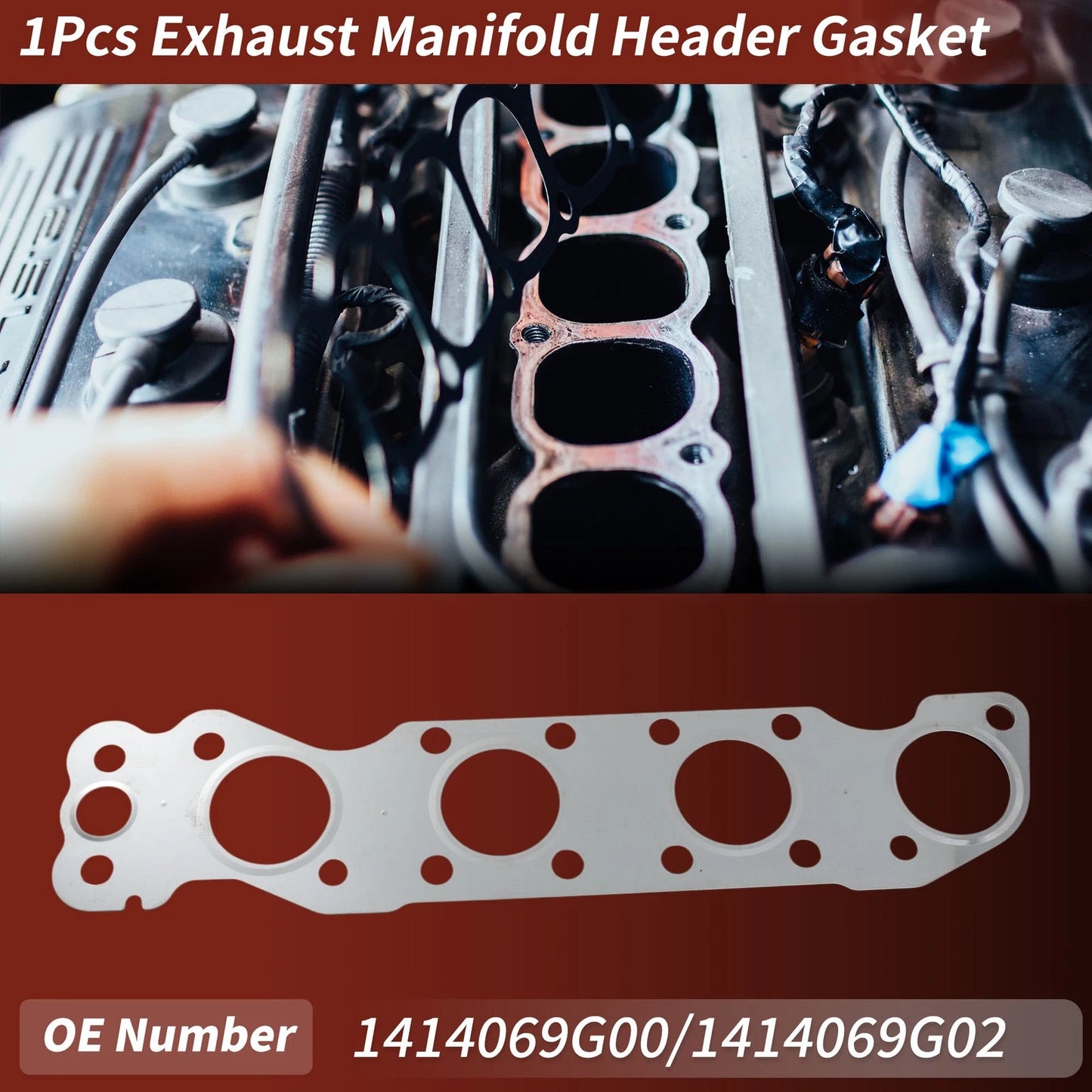 Exhaust Manifold Header Gasket for Suzuki Ignis (2000-2025)