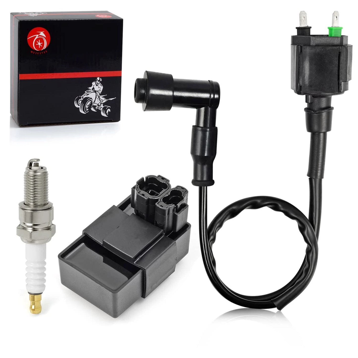 CDI Box Ignition Coil Spark Plug for HONDA CRF100F XR100R (1992–2013)