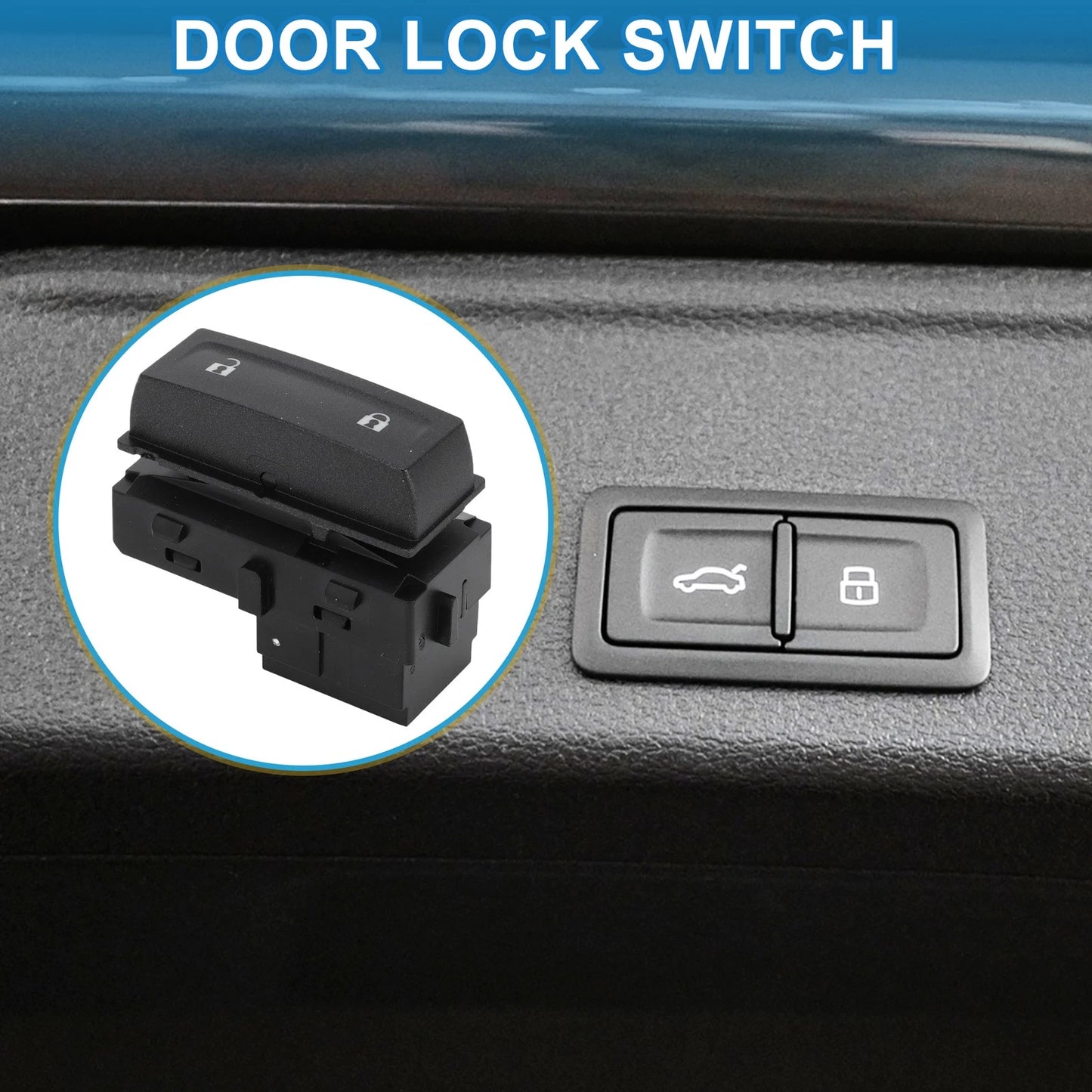 Door Lock Switch for Cadillac ATS Chevrolet Silverado 1500