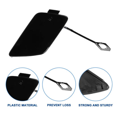 Front Bumper Tow Hook Cover for Mercedes-Benz SLK W172 (2004-2011) Black