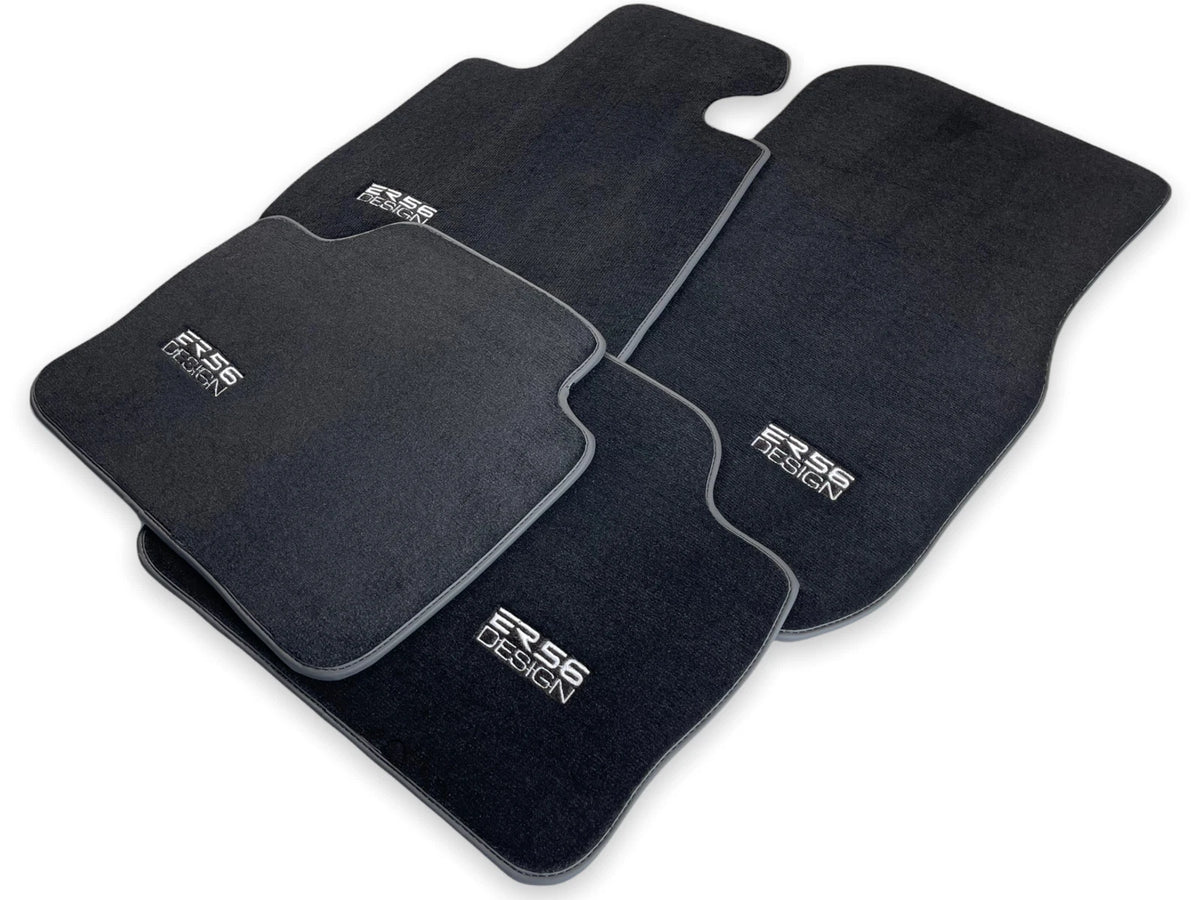 Premium Black Floor Mats for BMW M2 Series F87 (2016-2021) - ER56 Design