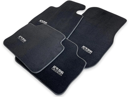Premium Black Floor Mats for BMW M2 Series F87 (2016-2021) - ER56 Design