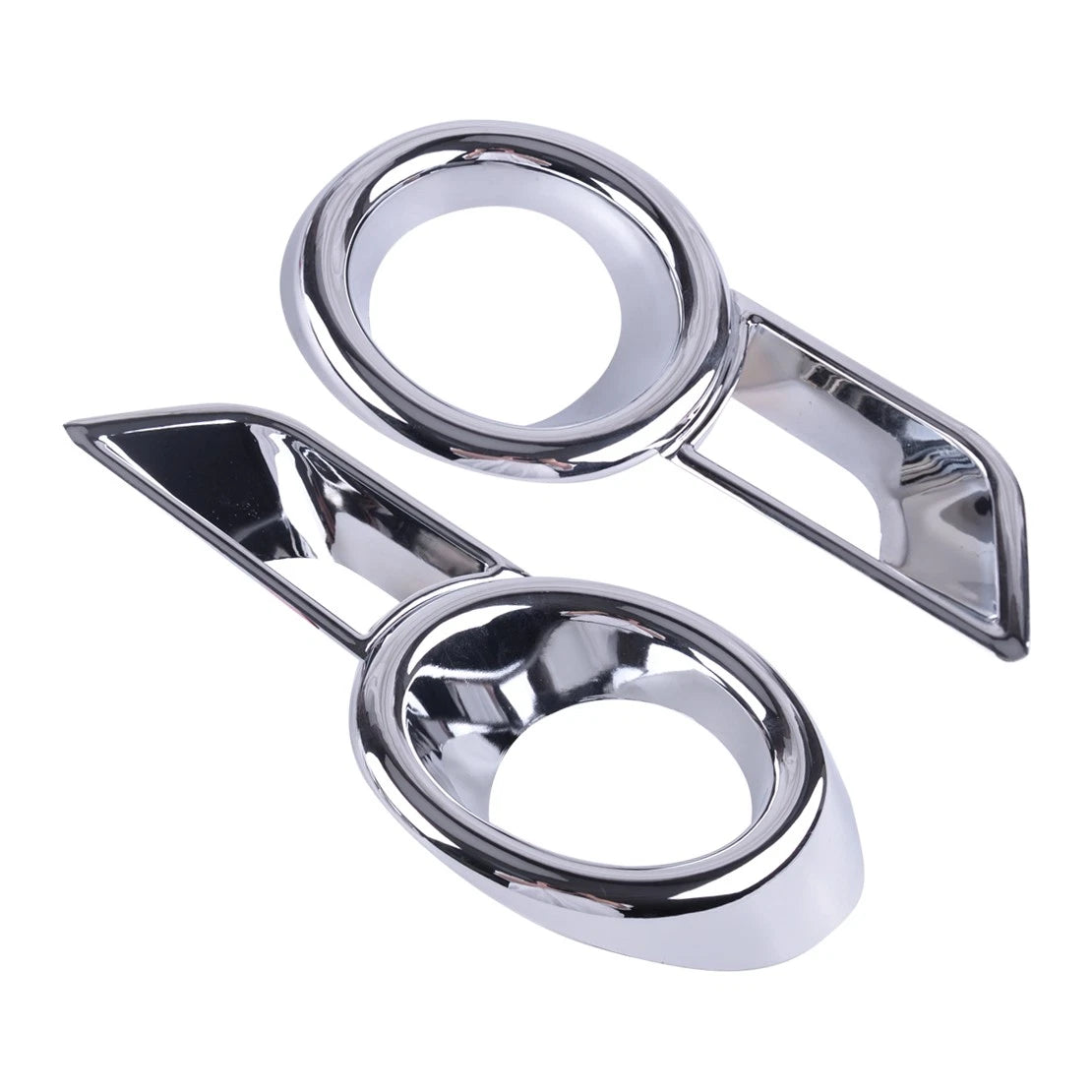 Chrome Fog Light Bulb Covers for Toyota Highlander (2008-2010)