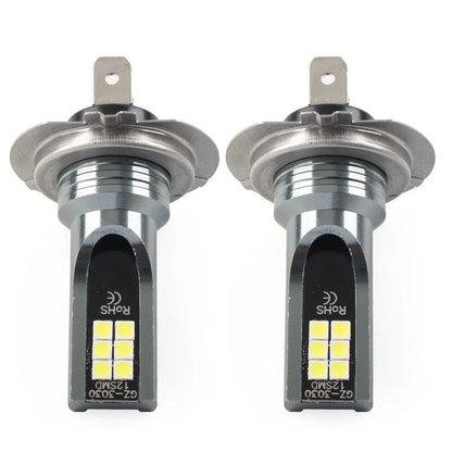 Super Bright H7 LED Headlight Bulbs for Car High Low Beam DRL