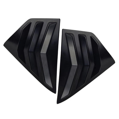 2 x Rear Window Louvers for Nissan Kicks (2017-2021)