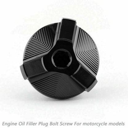 M24 x 1.0 Black Oil Cap Bolt for BMW G310GS, G310R (2017-2018)
