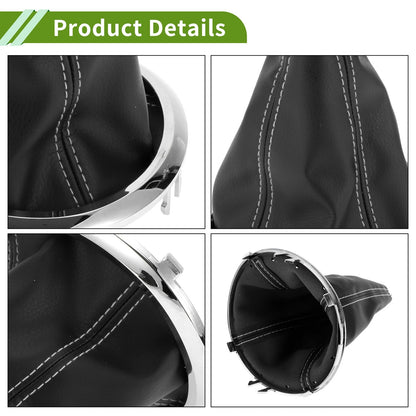 Chrome Silver Tone Gear Shift Gaiter for Suzuki Swift (2004-2010)