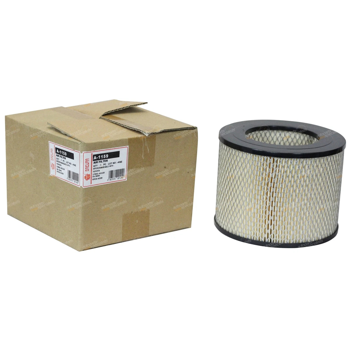 Air Filter Cleaner for Toyota Crown MS112 MS123 (1979–1985)
