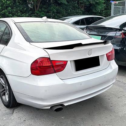 Gloss Black Rear Boot Spoiler Lip for BMW 3 Series E90 M3 (2005-2012)