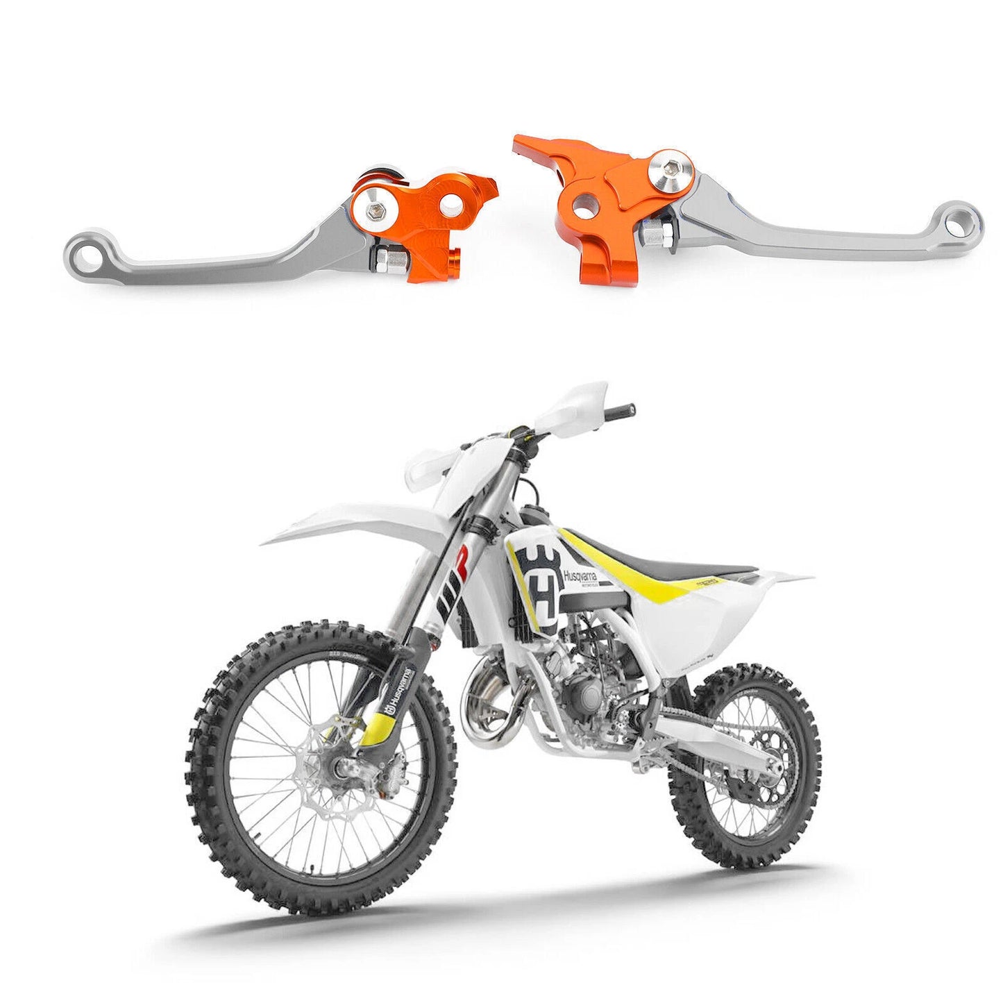 Brake Clutch Lever for Husqvarna FX450 TC250 TE150/250/300 FC250/350 (2014-2023)