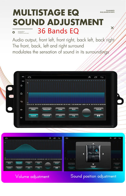 7'' Car Stereo Radio w/ Carplay for GMC Chevrolet Cadillac Hummer (2003-2006)