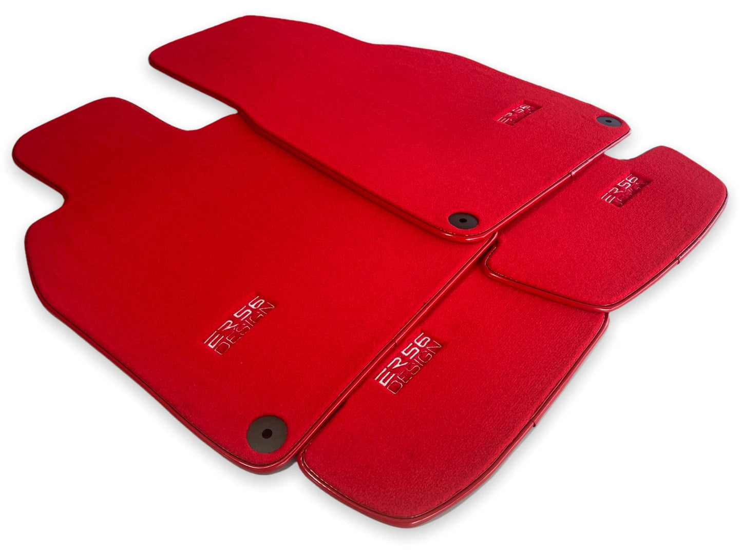 Premium Red Carpet Floor Mats for Porsche Macan (2014-2021)