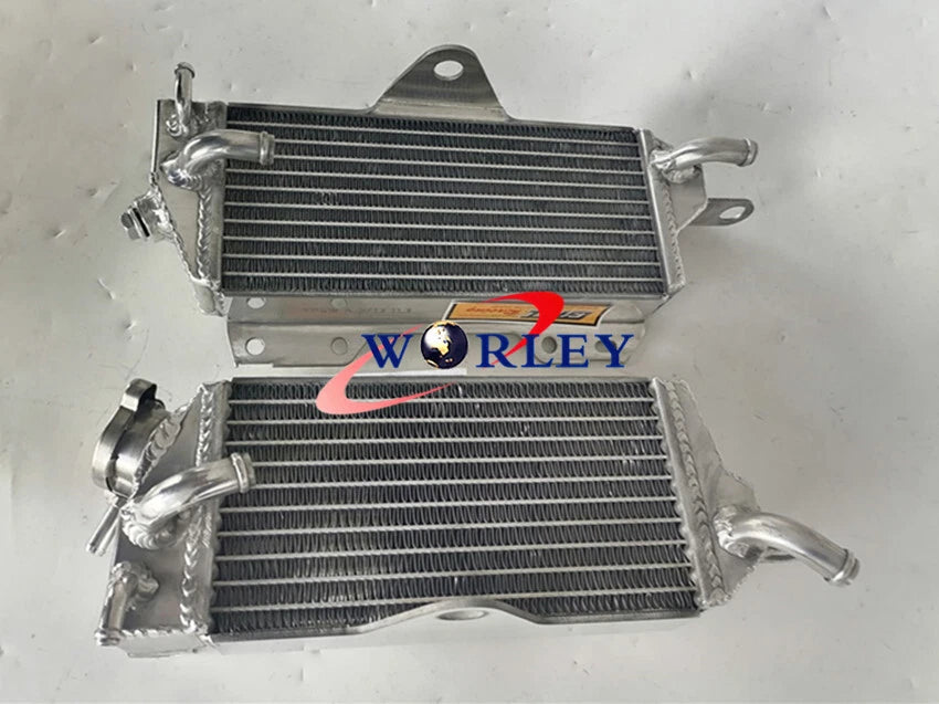 Aluminum Radiator & Hose for Kawasaki KX125 KX250 (1990-1993)