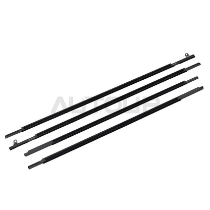 Outside Window Chrome Molding Weatherstrip Seal 4x for Toyota Venza (2009–2016)