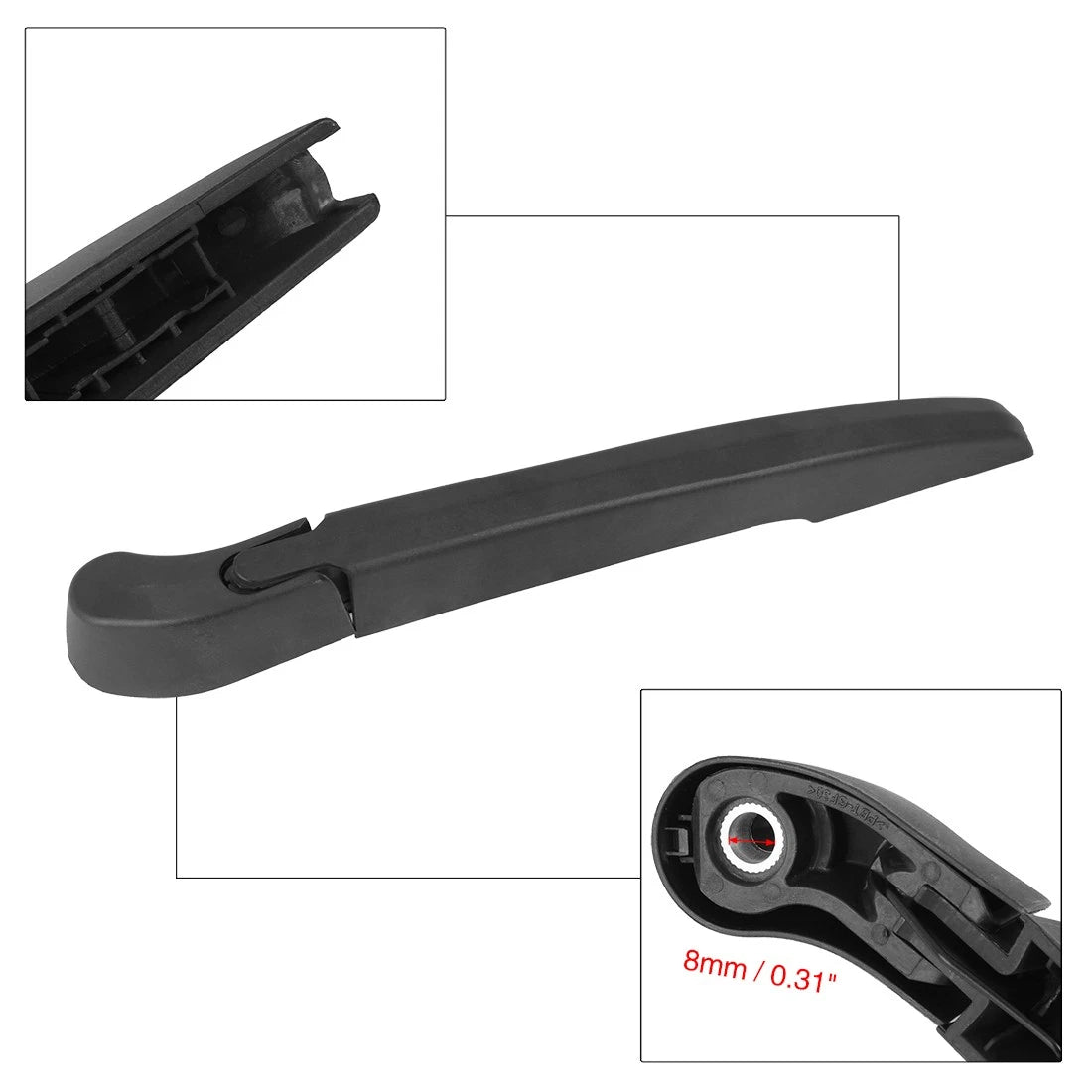 Rear Wiper Blade Arm Set 335mm for BMW X3 F25 (2011-2017)