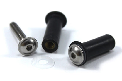 6x Viento parabrisas Escudo Goma Well Tuercas Tornillos for Suzuki