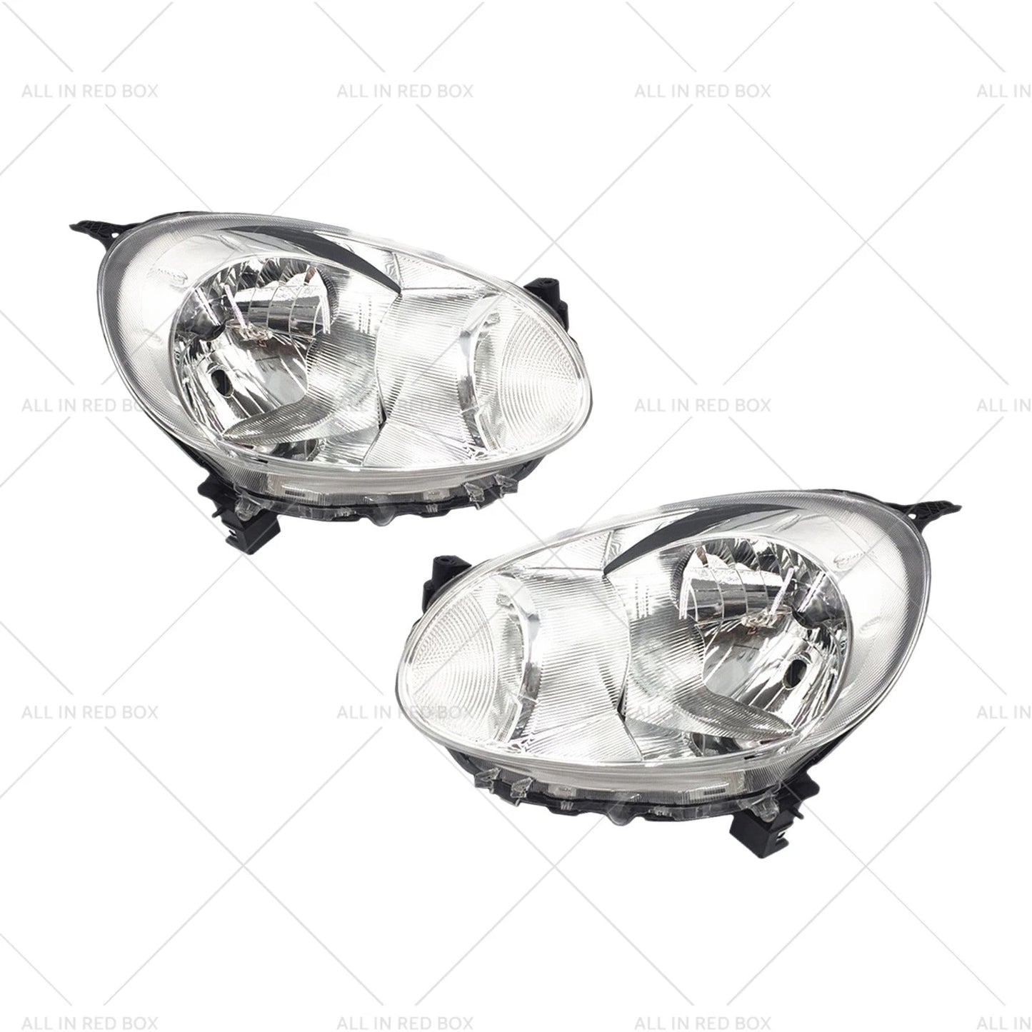 Left & Right Headlight Lamps Manual Adjusters for Nissan Micra (2010-2012)