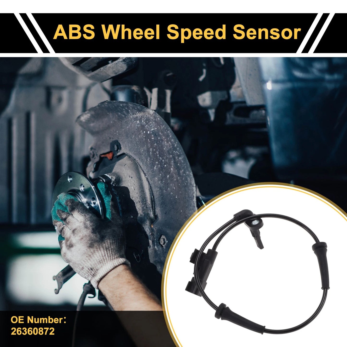 ABS Wheel Speed Sensor 1 Pcs for Buick Velite 6 (2022–2022)