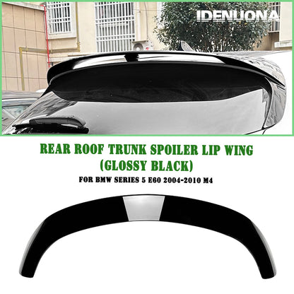 1x Gloss Black Rear Spoiler Lip for Alfa Romeo Stelvio (2018-2024)