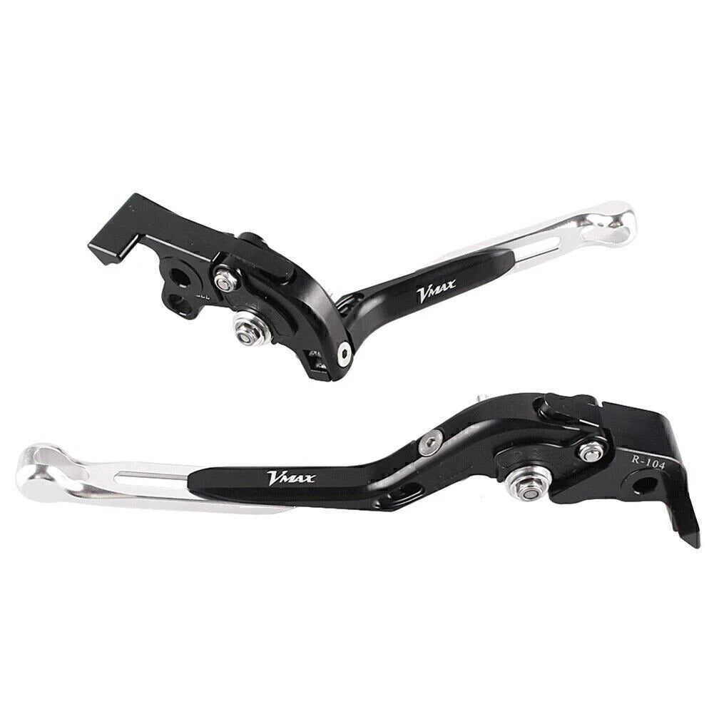 Foldable Brake Clutch Levers for Yamaha V-MAX 1700 (2009-2015) Black