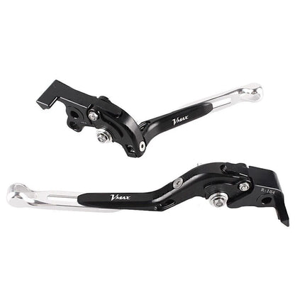 Foldable Brake Clutch Levers for Yamaha V-MAX 1700 (2009-2015) Black