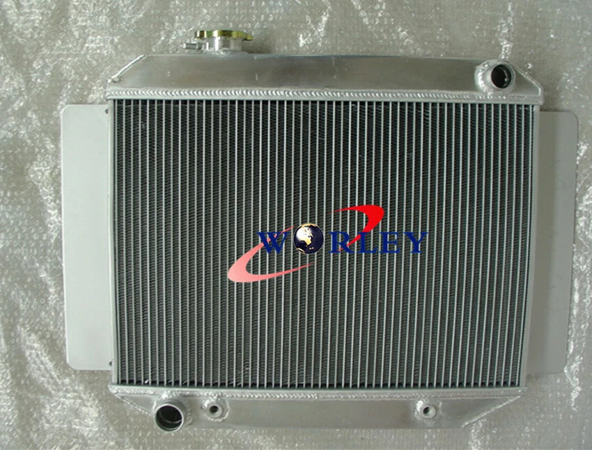 3ROW Aluminum Radiator + Fan for Holden Kingwood Torana (HG-HZ)