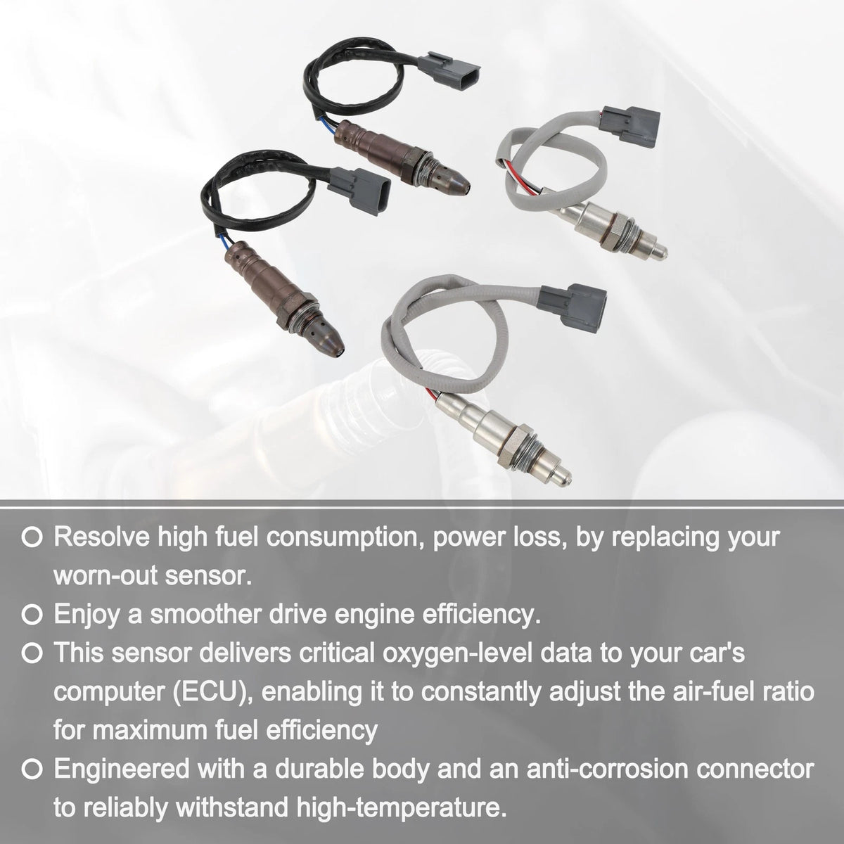 Oxygen Sensors 4 x for Nissan Altima V6 3.5L (2002-2006)