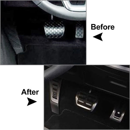 Foot Rest Pedal Covers for Audi A4 S4 A5 Q7 RHD (2008-2023)