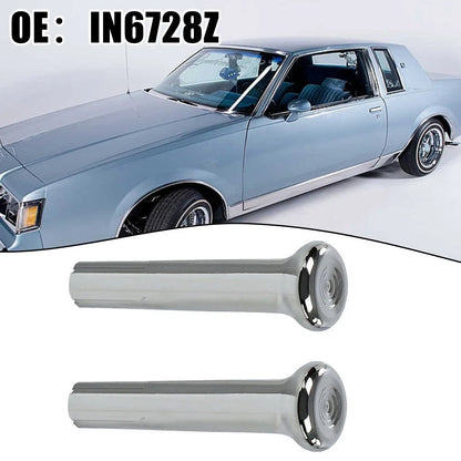 Metal Door Lock Knob Set for Buick Chevrolet Pontiac (1971–1988)