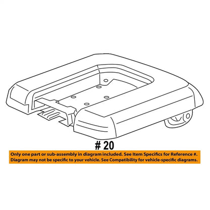 Black Console Armrest Lid for 2014-2017 Silverado Sierra (2014-2017)