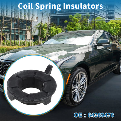 Coil Spring Insulators for Cadillac CT4 2020-2024 Rubber 1 x Set