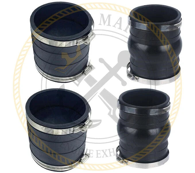 Exhaust Pipe Hose for OMC Sterndrive (Lower & High Rise to Elbow) 0913405/591