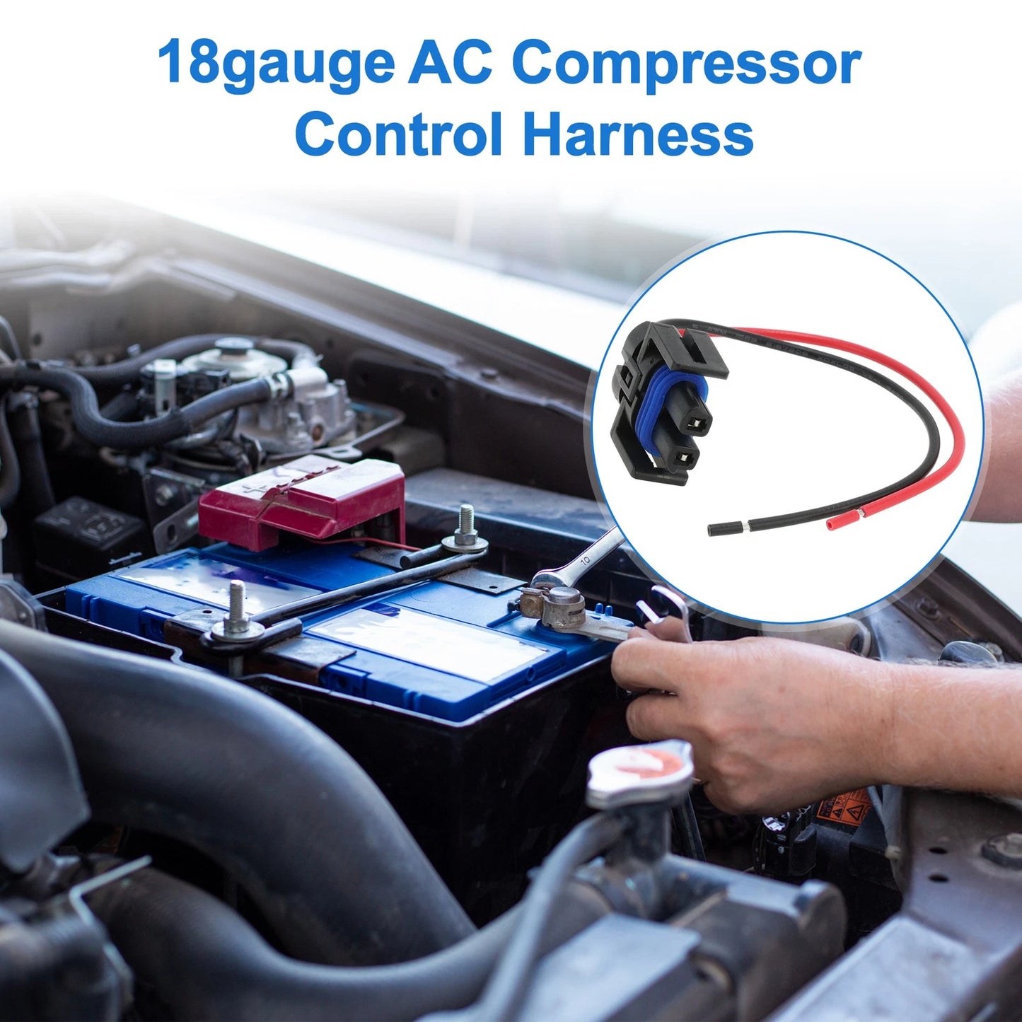 2Pin A/C Compressor Control Valve Plug for Buick LeSabre (2000–2005)