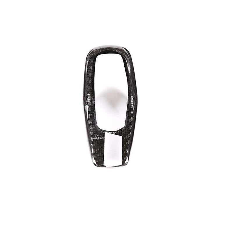 Carbon Fiber Gear Lever Selector Trim Cover Fit For Range Rover Sport 2018-2021