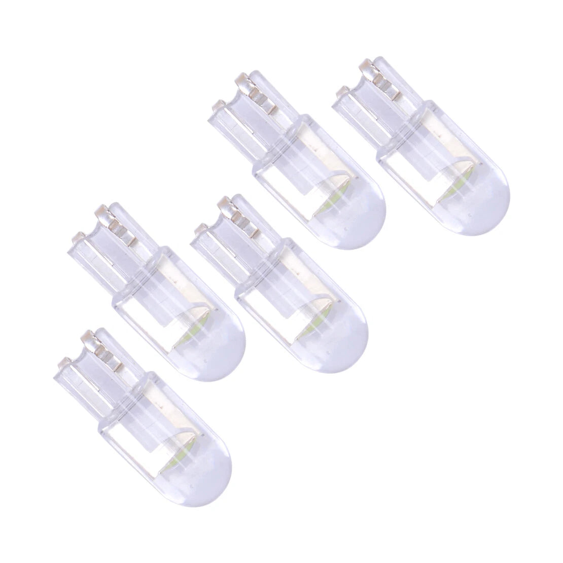 5 x T10 COB Blue LED License Plate Dash Light Bulbs for Car (Various Years)