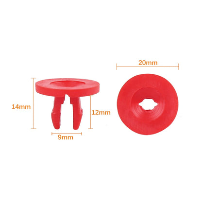 20 x Screw Bolt Retainer Plastic Rivets for Ford Escape, F-150 (2001-2023)